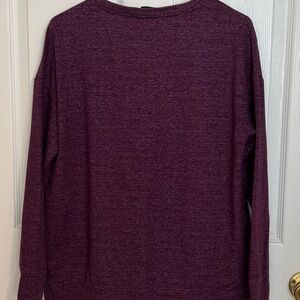 Purple Long Sleeve Top